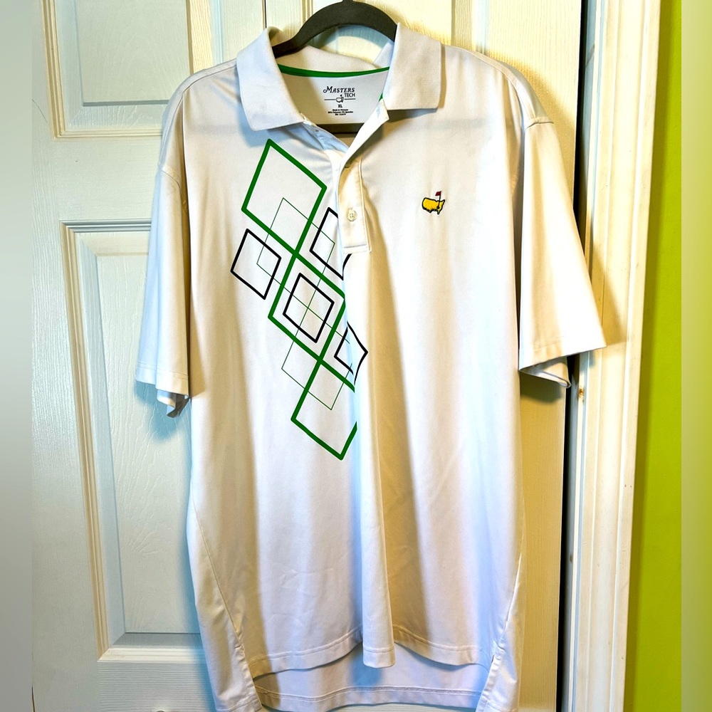 Master’s Tech Men’s Golf Shirt Size XL